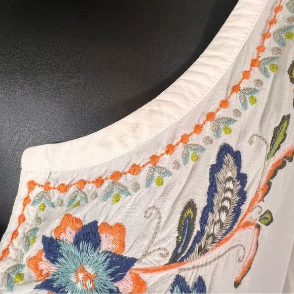 J. Jill Emroidered White Tunic - Picture 8 of 15